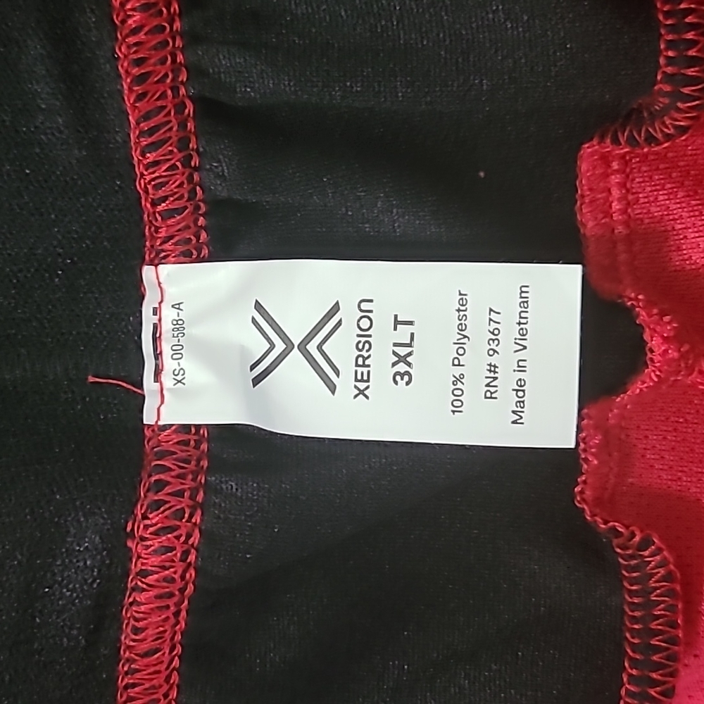 XERSION MENS BIG & TALL RED AND BLACK BASKETBALL SHORTS SIZE 3XLT - Picture 5 of 9